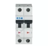 Disjoncteur miniature (MCB) Eaton FAZ-C6/2, 6 A, 2 pôles, type C, 10 kA, 230/400 V AC 278754