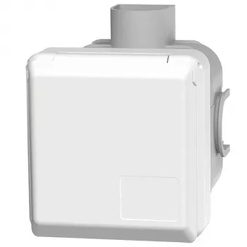 Prise industrielle encastrée MENNEKES Cepex 4243 16A 3P 6h 230V IP44 bleu