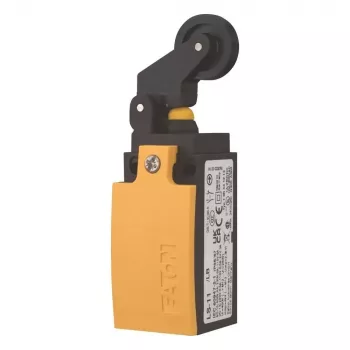 Interrupteur de fin de course Eaton LS-11/LB, levier à galet, momentané, 1NO+1NC, 400 V AC, 4 A, IP67, aluminium moulé 290175