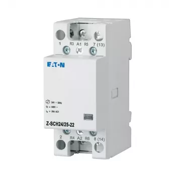 EATON Z-SCH24/25-22 contacteur d'installation 24 V AC 2NO+2NC 25 A 248850