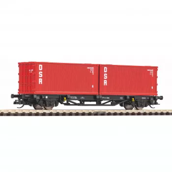 Piko TT 47727 TT wagon porte-conteneurs 2x20 DSR de la DR