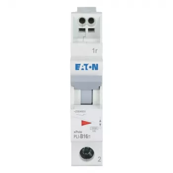 Eaton PLI-B16/1 Miniature Circuit Breaker, Type B, 16 A, 1-Pole 101251