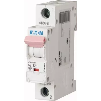 Eaton PXL-C2/1 Miniature Circuit Breaker, 2 A, 1-Pole, C Curve, 6 kA 236047