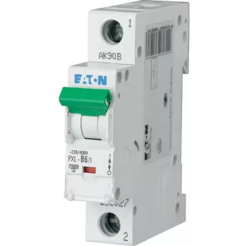 Eaton PXL-D6/1 disjoncteur miniature 1 pôle courbe D 6 A 10 kA 236093