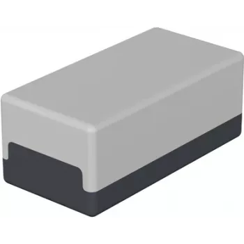 Bopla E 410 boîtier universel, 50 x 25 x 100 mm, plastique, gris clair 05410000