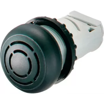 Élément frontal d'indicateur acoustique compact EATON M22-AMC-AM198271, IP40, culot BA9s, noir