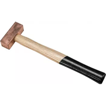 ACCESSORY Copper Hammer 500g, 310mm Hickory Handle, Non-Sparking Soft-Face 78020340