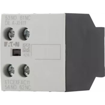 Eaton DILA-XHI11 276421 bloc de contacts auxiliaires, 45 x 117 x 68 mm, -25 à 60 °C, noir/blanc