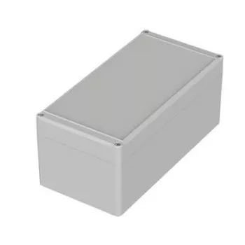 Boîtier universel Bopla EUROMAS EM 242 F, polycarbonate, gris clair, 240 x 120 x 102 mm 62242200