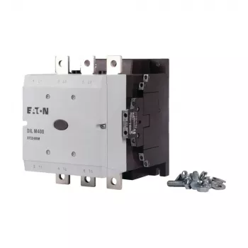 Contacteur de puissance Eaton DILM400/22 RA250, 3 pôles, 200 kW AC-3, 400 A, bobine 250 V AC, 2NO+2NC 208209