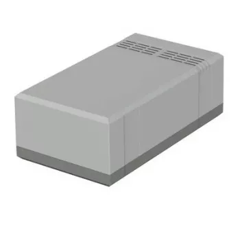 Bopla EG 2070 L boîtier de bureau, 200 x 112 x 70 mm, polystyrène, gris clair RAL 7035 32207012