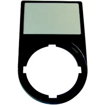 Eaton M22S-ST-X93 Porte-plaque signalétique I 0 II, noir 216486