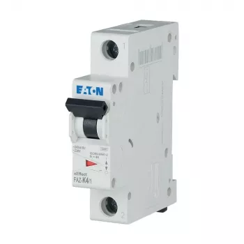 Eaton FAZ-K4/1 Miniature Circuit Breaker 1-Pole K-Characteristic 4 A 6 kA 278594