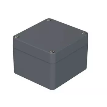Boîtier universel Bopla 75 x 80 x 57 polyamide gris argent (RAL 7001) PK 105, 1 pièce 38105000