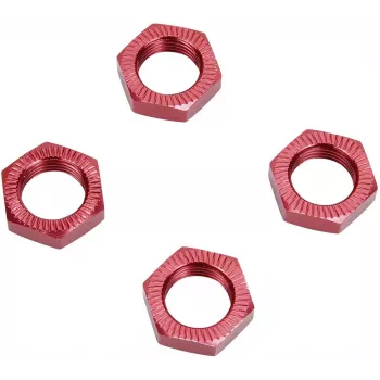 Reely 1:8 Self-Locking Wheel Nuts Red 4 pcs (1528382)