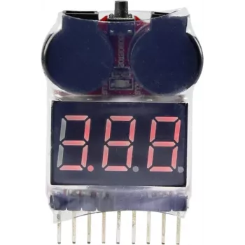 Reely LiPo Checker pour 2-8 cellules (1511388)