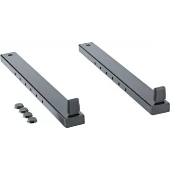 K&M bras de support XL pour support de clavier 18811, profondeur 400 mm, noir (18823-021-55)