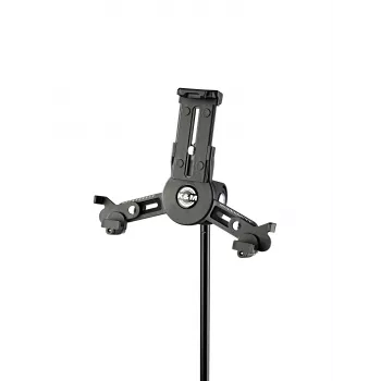 Support pour tablette König & Meyer 19795 - noir, plastique, rotation à 90°, 362 g 19795-300-55