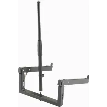 Support pour ordinateur portable König & Meyer 18872-300-55 pour pied de clavier Omega, noir