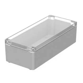 Boîtier universel BOPLA M 244 G, polycarbonate, gris clair, 340 x 150 x 100 mm 02244100