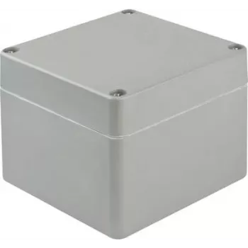 Boîtier universel Bopla EUROMAS P 332 122 x 120 x 91 mm polyester renforcé fibre de verre gris argent RAL 7001 04332000.H