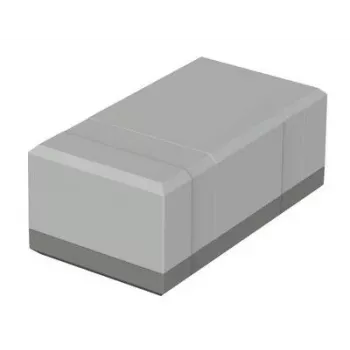 Boîtier de bureau BOPLA 150 x 82 x 60 mm polystyrène gris clair RAL 7035 Elegant EG (32156002)