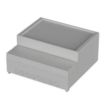 Boîtier de contrôleur Bopla REGLOCARD RCP 350 F 296 x 281 x 137,5 mm ABS gris clair 41350609