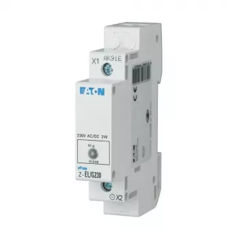 Eaton Z-EL/G230 voyant LED vert, rail DIN, 230V AC, 1 TE 284922