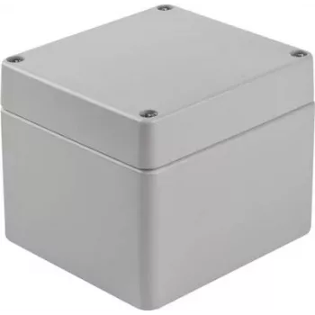 Boîtier universel Bopla 100 x 100 x 81 mm aluminium gris argent (RAL 7001) A 116 01116000.H