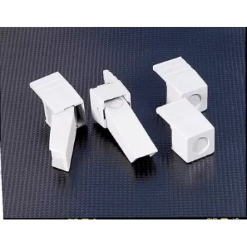 Pieds pliants Bopla ULTRAMAS, gris clair, 4 pièces, modèle 56012100