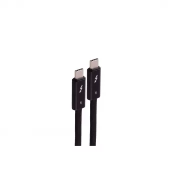SHIVERPEAKS USB-C to USB-C Thunderbolt 5 UltraFlex Cable 240W 1m BS13-75025