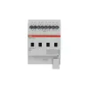 Actionneur de commutation KNX ABB SA/S4.10.2.2, 4 canaux, 10 A, rail DIN 2CDG110258R0011