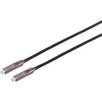 S CONN MAXIMUM CONNECTIVITY USB-C Hybrid Cable 3.2 Gen 2, 8K, 10G, 60W, PVC, 15m (30-43085)