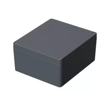 Boîtier universel BOPLA 01140000.MT1 A 140, aluminium, 200 x 230 x 111 mm, gris argent (RAL 7001)