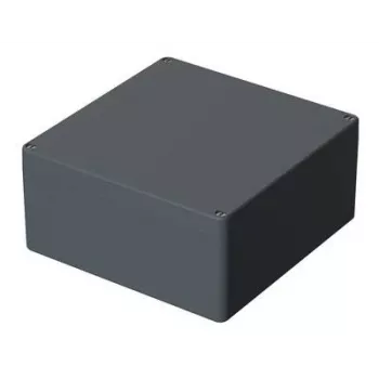 Bopla EUROMAS P 337 boîtier universel 255 x 250 x 121 mm polyester gris argent RAL 7001 4337000