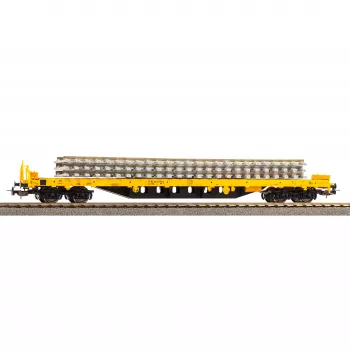 Wagon plat Piko H0 24501 DC (Rgs, DB AG, époque VI)