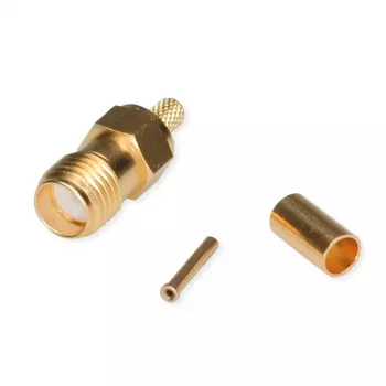 Telegärtner J01151A0051 fiche coaxiale G7 pour RG-316/U, acier inoxydable