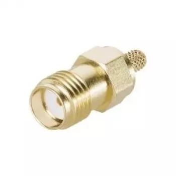 Telegärtner J01151A0611 SMA Female Cable Connector, Crimp G05, for RG-223/U, RG-142 B/U, Gold