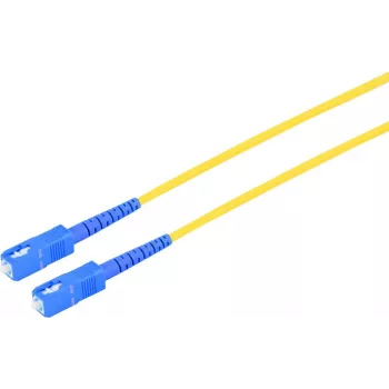 S CONN MAXIMUM CONNECTIVITY 07-106052 OS2 SC/SC UPC Fibre Patch Cable, 9/125 µm, 5 m, Yellow