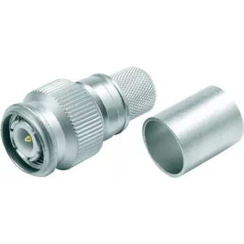 Connecteur mâle TNC pour câble à sertir Telegärtner 50 Ohm, sertir/sertir, Professional, A3312, RG-214/U - 1 pièce J01010A0052
