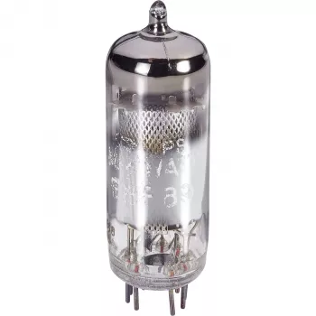 Tube à vide pentode à pente variable double diode SIEMENS EBF 89 = 6 DC 8, culot Noval, 9 broches