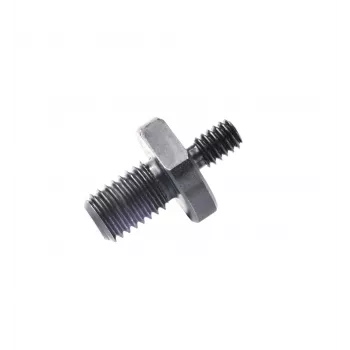 König & Meyer 21922-000-25 Thread Adapter M10 to 1/4 inch Black Zinc-Plated