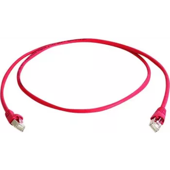 Câble patch MP8 FS 600 Cat.7 S/FTP Telegärtner, RJ45 mâle vers RJ45 mâle, 50 m, rouge