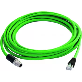 Câble réseau Cat6a S/FTP Telegärtner L80100A0001, 1 m, vert