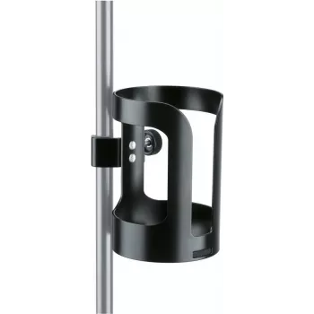 K&M 16022-000-55 Drink Holder for Music Stands - Black