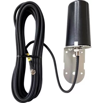 Wittenberg Antennen antenne omnidirectionnelle 5G LTE câble 2m SMA mâle 50 Ohm montage mural/mât (Poly-103547)