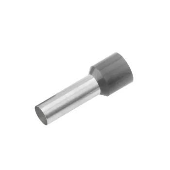 Embout de fil Cimco 187006 partiellement isolé 0,75 mm² gris 100 pièces
