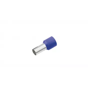 Embout de fil Cimco 187224 2,5 mm² partiellement isolé bleu 100 pièces