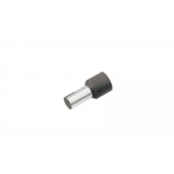 Embout de fil Cimco 187228 6 mm² partiellement isolé noir 100 pièces