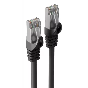 S CONN MAXIMUM CONNECTIVITY Câble patch industriel Cat.7 S/FTP PUR, RJ45, noir, 0,25 m 08-39005